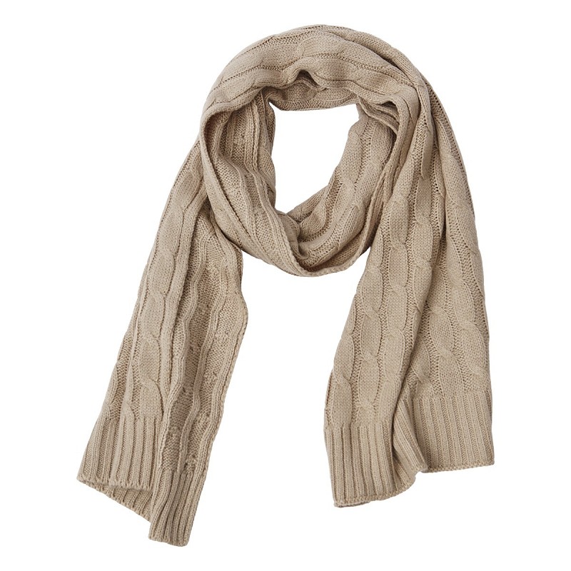 The Moshi . Scarf Isabelle, beige/gold